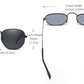Kingseven Retro-Hex sunglasses product dimensions