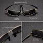 Kingseven Men's Classic Rimless sunglasses product features display