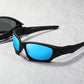 KDEAM Cutting-Frame Sport sunglasses product display