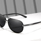 Kingseven Rimless Aviator sunglasses product side view display