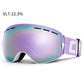 Lavender COPOZZ Anti-Fog Ski goggles
