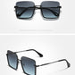 Midnight blue Kingseven Oversized Gradient sunglasses display