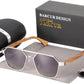 Gray Barcur Zebra Hex sunglasses