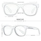 Barcur Wayfarer sunglasses product dimensions