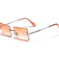 Orange gradient lens Kingseven Rectangle Gradient sunglasses