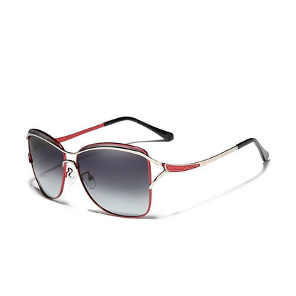 Red Kingseven Butterfly Gradient sunglasses