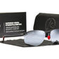 Mirror silver KDEAM Rimless Oval-Frame sunglasses