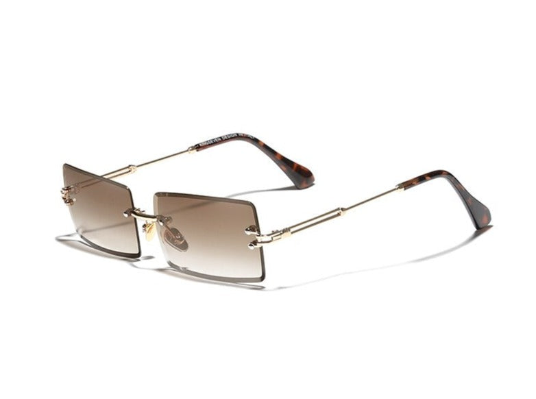 Brown gradient lens Kingseven Rectangle Gradient sunglasses