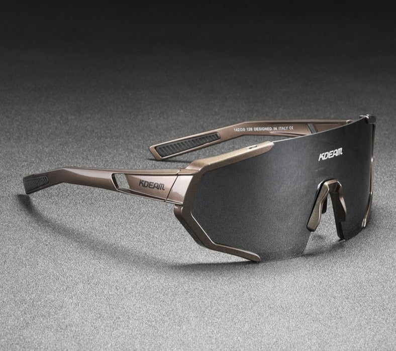 KDEAM TR90 Shield-Lens sunglasses