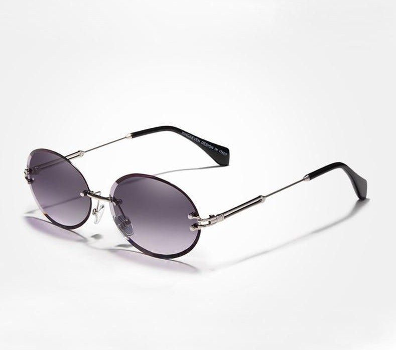 Kingseven Oval Rimless sunglasses