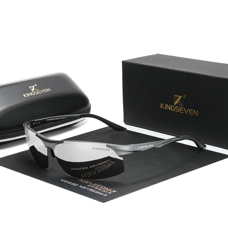 Mirror silver Kingseven Sport sunglasses