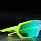 Mirror green KDEAM Polarised Mirror Lens Shield sunglasses