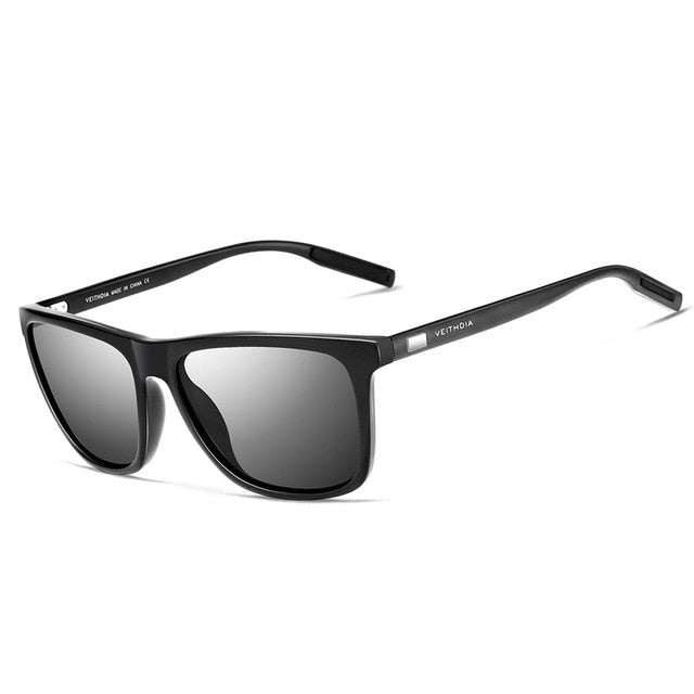 Black Veithdia Aluminium Magnesium sunglasses