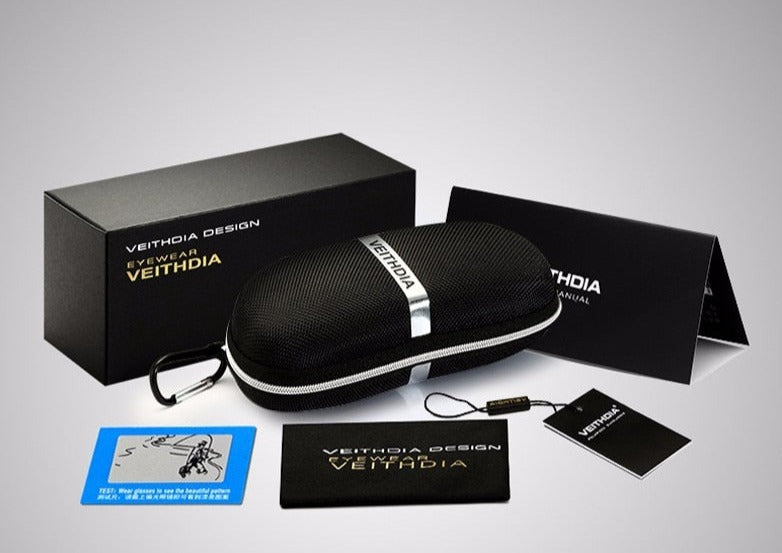 Veithdia Single-Lens sunglasses packaging show
