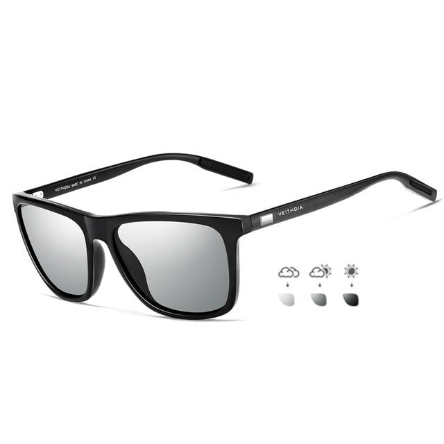 Photochromic Veithdia Aluminium Magnesium sunglasses