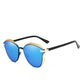 Blue and gold Kingseven Cat Eye sunglasses