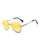Yellow gradient lens Kingseven Rimless Gradient sunglasses