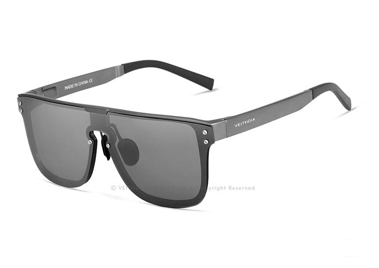 Gray Veithdia Single-Lens sunglasses
