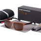 Coffee colour Barcur Aluminium Square sunglasses