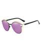 Purple and gold Kingseven Cat Eye sunglasses