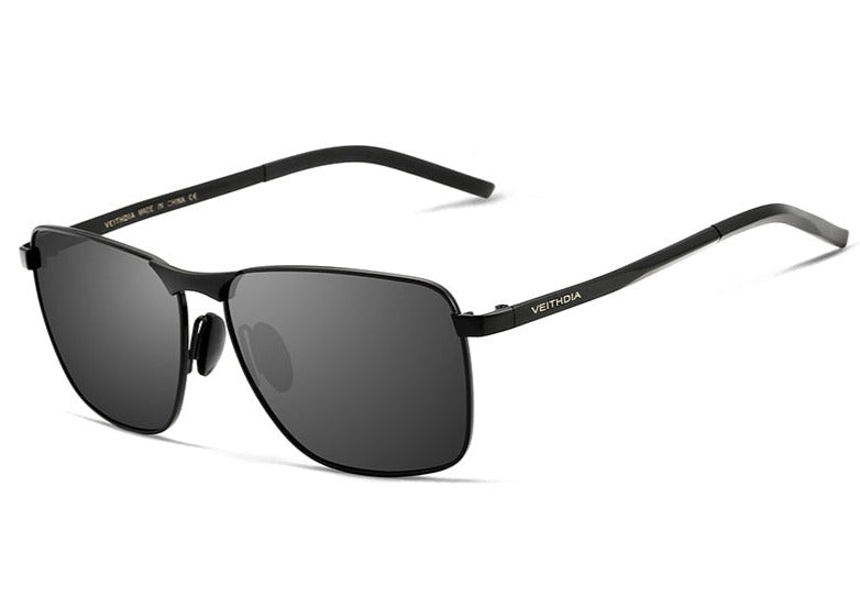 Black Veithdia Thin Square sunglasses