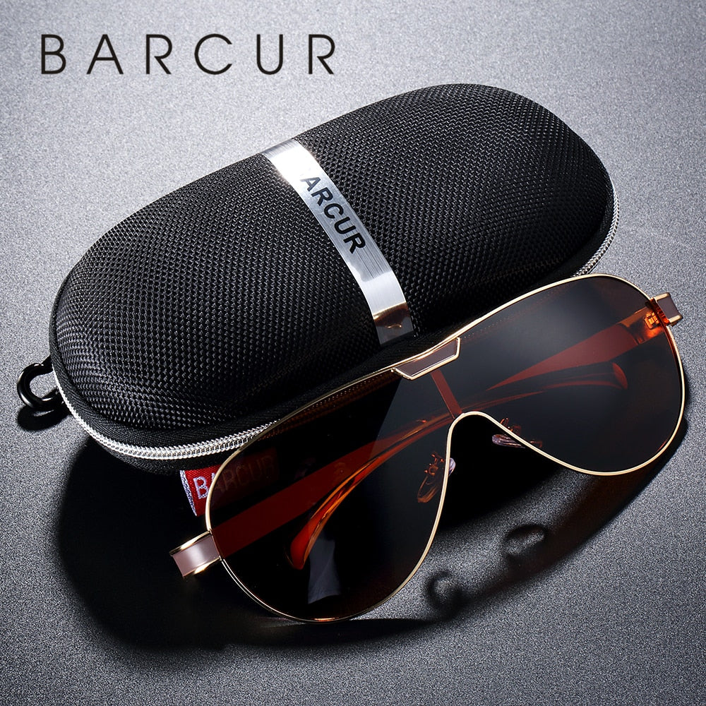 Barcur Polarised Single-Lens sunglasses