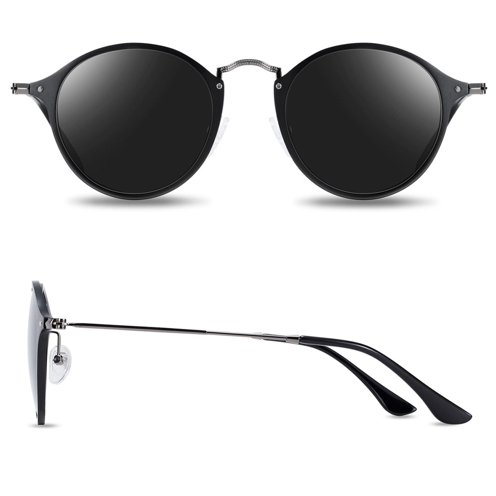 Barcur Vintage Round-Frame sunglasses product display