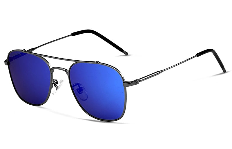 Blue Veithdia Square Aviator sunglasses