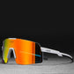 KDEAM Rimless Thin-Frame Shield sunglasses