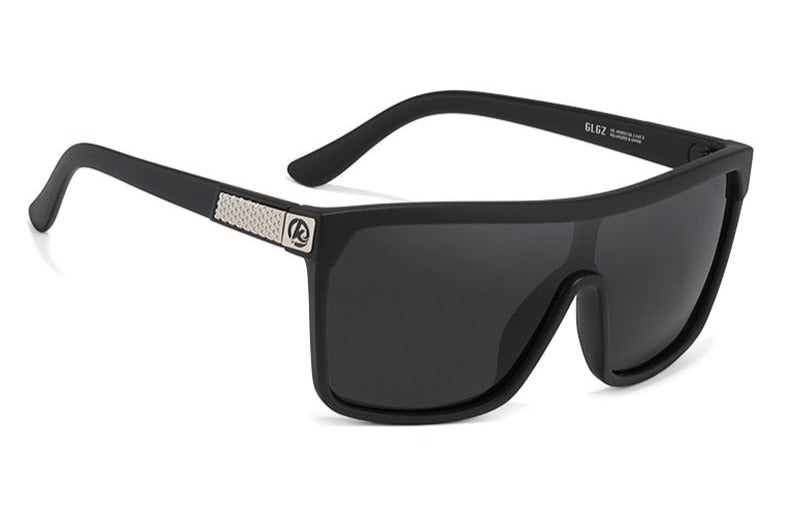 Black KDEAM One-Piece Lens sunglasses