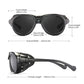 KDEAM Leather Steampunk sunglasses product dimensions