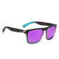 Purple lens KDEAM Classic Square-Frame sunglasses