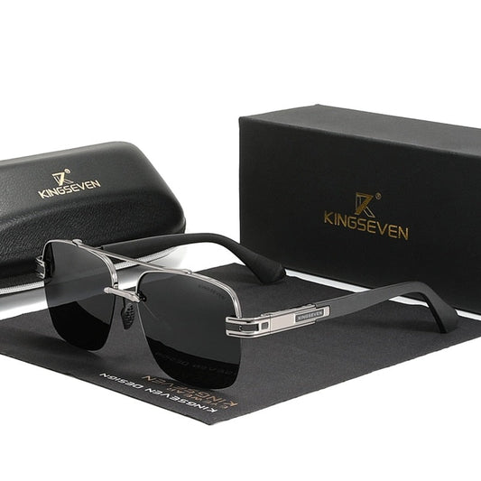 Kingseven Retro-Square sunglasses