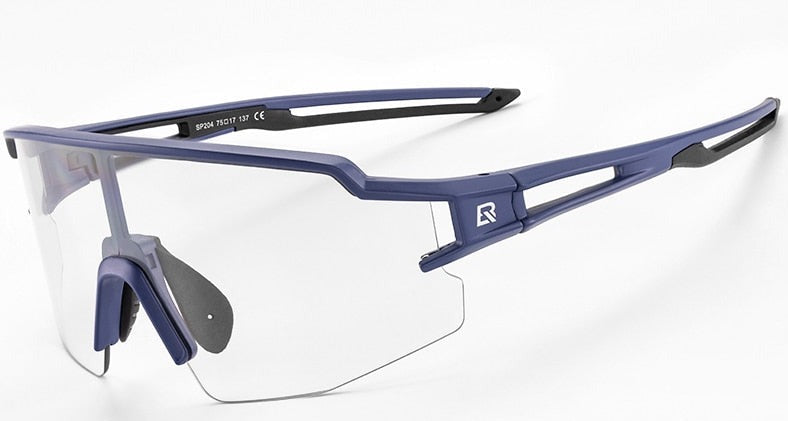 Navy RockBros Photochromic Cycling glasses
