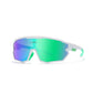 Mirror green KDEAM Full-Frame TR90 Sport sunglasses