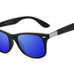 Mirror blue lens Veithdia Classic Square sunglasses