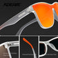 KDEAM Polarised Single-Lens sunglasses product feature display