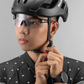 Male cyclist wearing RockBros Photochromic Cycling glasses