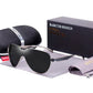 Silver gray Barcur Polarised Single-Lens sunglasses